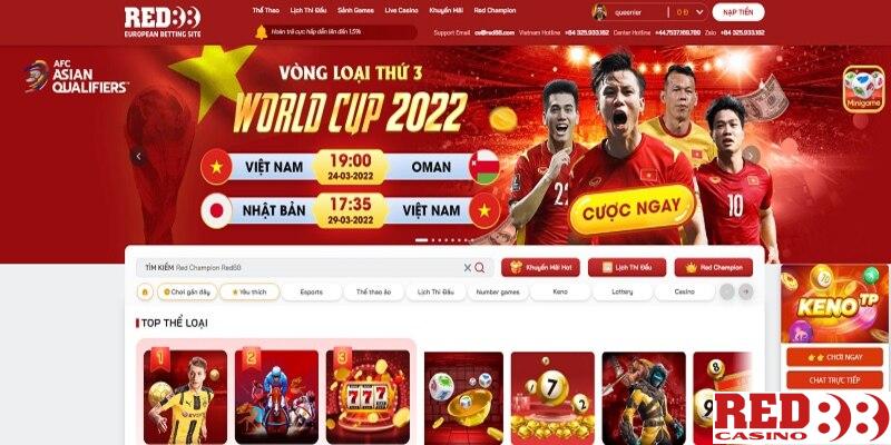 Giới thiệu chung về Red88 game