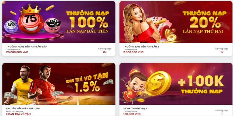 Những ưu đãi và khuyến mãi của Casino Red88